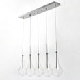 thumbnail image 4 of ET2 E23125-18PC Larmes LED Polished Chrome Island Pendant Ceiling Light - 32 in., 4 of 5