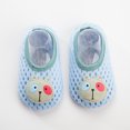 thumbnail image 2 of JUMESG Socks Boys Summer Baby Socks Non-Slip Toddler Socks Ankle Socks for Baby Toddler Kids (Blue,L), 2 of 4