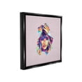 thumbnail image 4 of Stupell Industries Abstract Pop Star Abstract Painting Black Floater Framed Canvas Art Print Wall Art, 25 x 25, 4 of 10