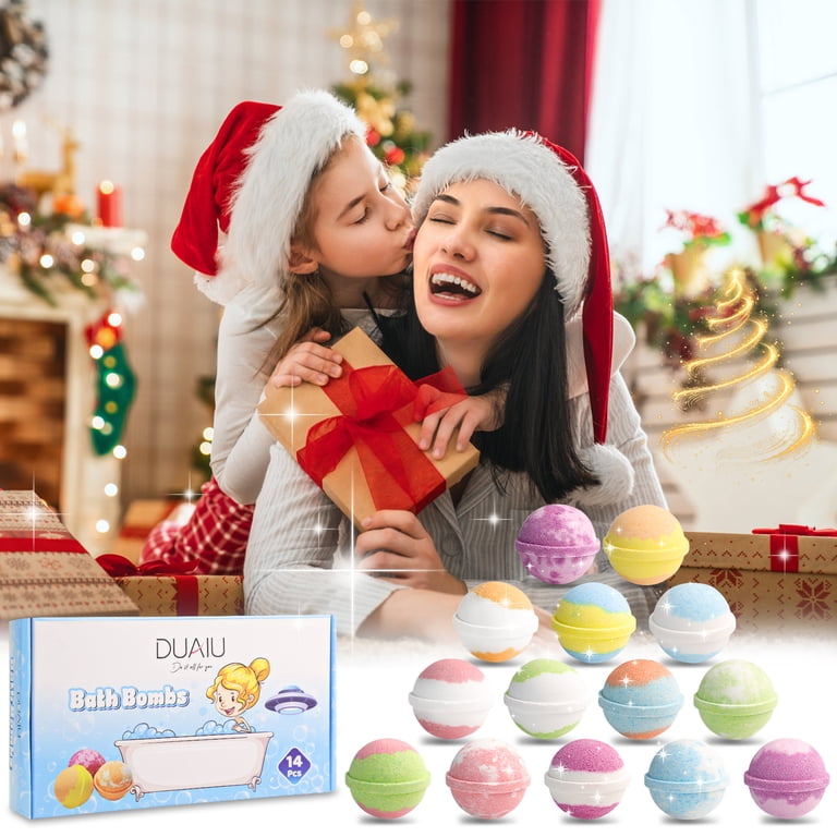 DUAIU Bath Bomb Gift Set, 14 Pieces, Floral Scents photo 8