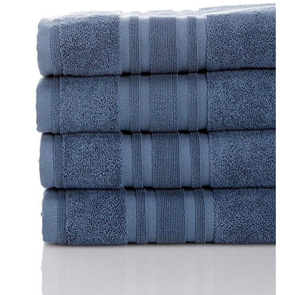 Grandeur Bath Towel, 30x58, Slate Blue