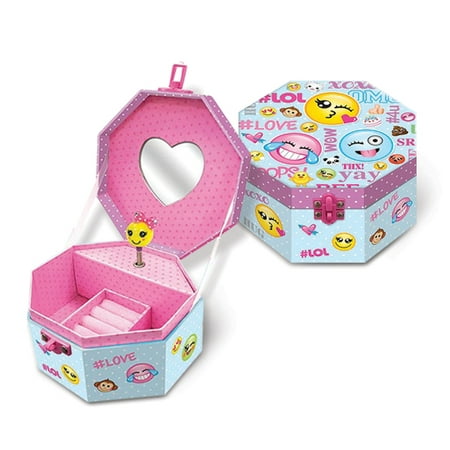 Children's Musical Emoji Jewelry Box (Best Jewelry Boxes Reviews)