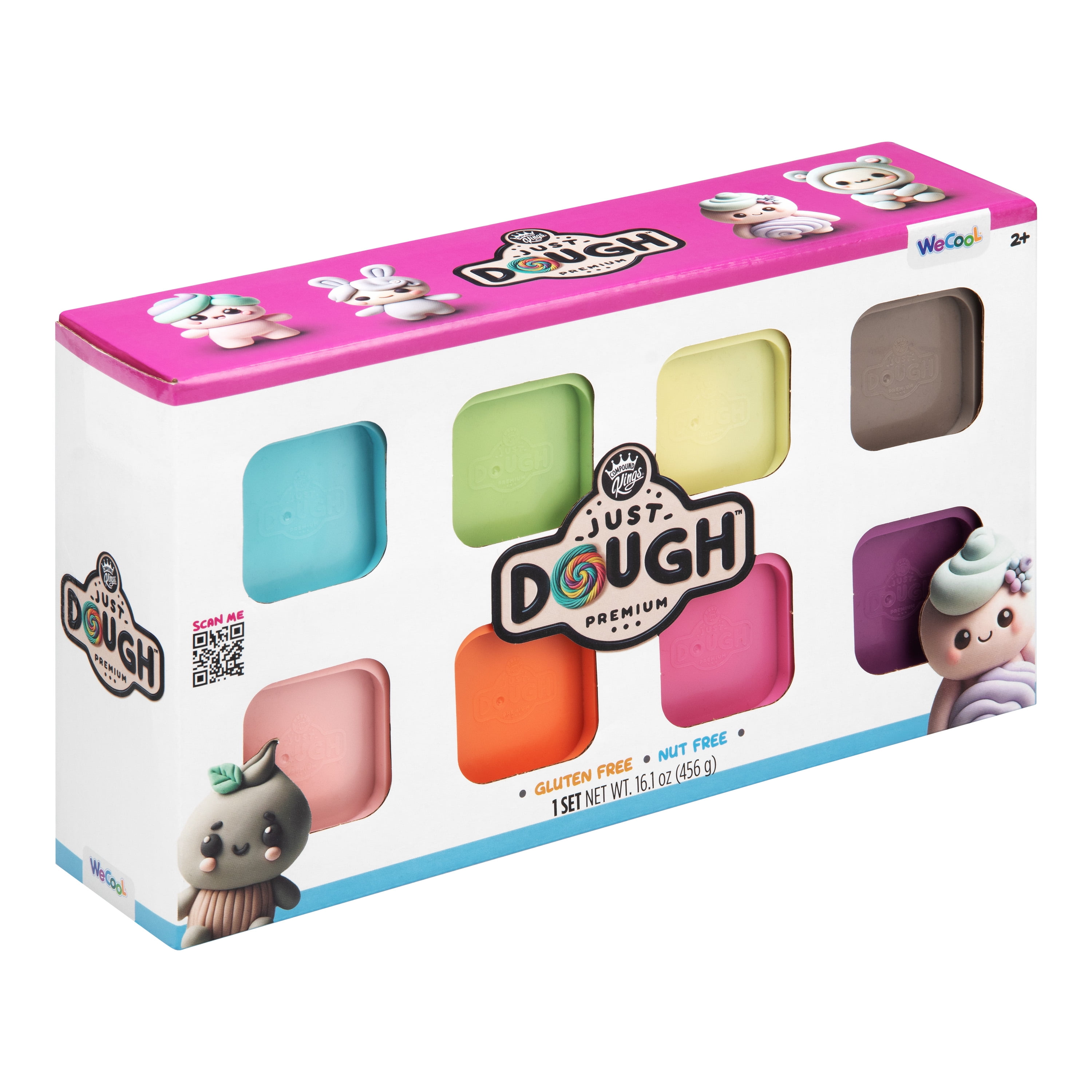 Compound Kings: Just Modeling Dough 8 Pack, Multicolor, Scented
