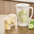 thumbnail image 3 of Jarra grande transparente xinyu 2,7 L con tapa Para bebidas, 3 of 6
