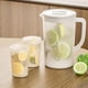 thumbnail image 3 of Jarra Grande xinyu Transparente con Tapa 2,7 L Para Bebidas Agua Jugo Té Helado Limonada, 3 of 6