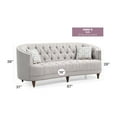 thumbnail image 2 of Glory Furniture G850-S Light Gray Sofa, 2 of 6