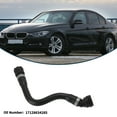 thumbnail image 3 of Manguera del radiador Unique Bargains Calentador Manguera No.17128634285 para BMW 2015-2019 serie 3 Manguera de refrigerante de goma negra 1 Pc, 3 of 6
