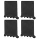 thumbnail image 1 of 4 protectores antideslizantes para patas de escalera de aleación de aluminio para el hogar, tapas gruesas para extremos y almohadillas protectoras, 1 of 7