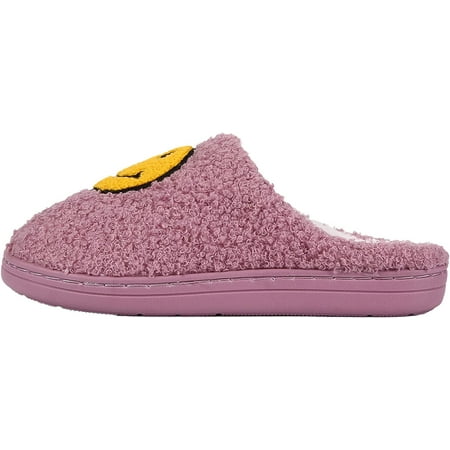 

Women s men s retro soft comfortable warm cloud slippery happy face slippery memory foam comfortable fur home shoes cute fluffy fuzzy slippery neutral indoor and outdoor slippers