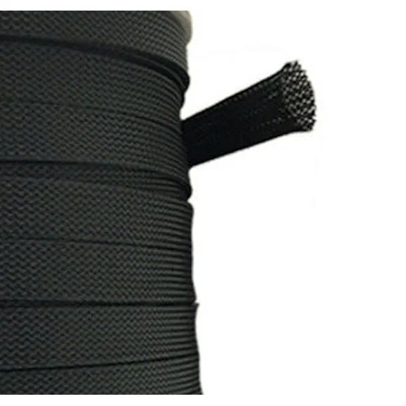 3/4" Expandable Wire Cable Sleeving Sheathing Braided Loom 5 Feet