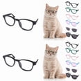 thumbnail image 6 of Pet Glasses for Windproof Eye for Dogs and Cats Cool Eyewear Accessory for, 9.5X5.5X3 cm, Black, 6 of 6