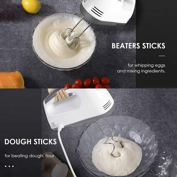 Hand Mixer Electric Whisk 7 Speed with Turbo Handheld Kitchen