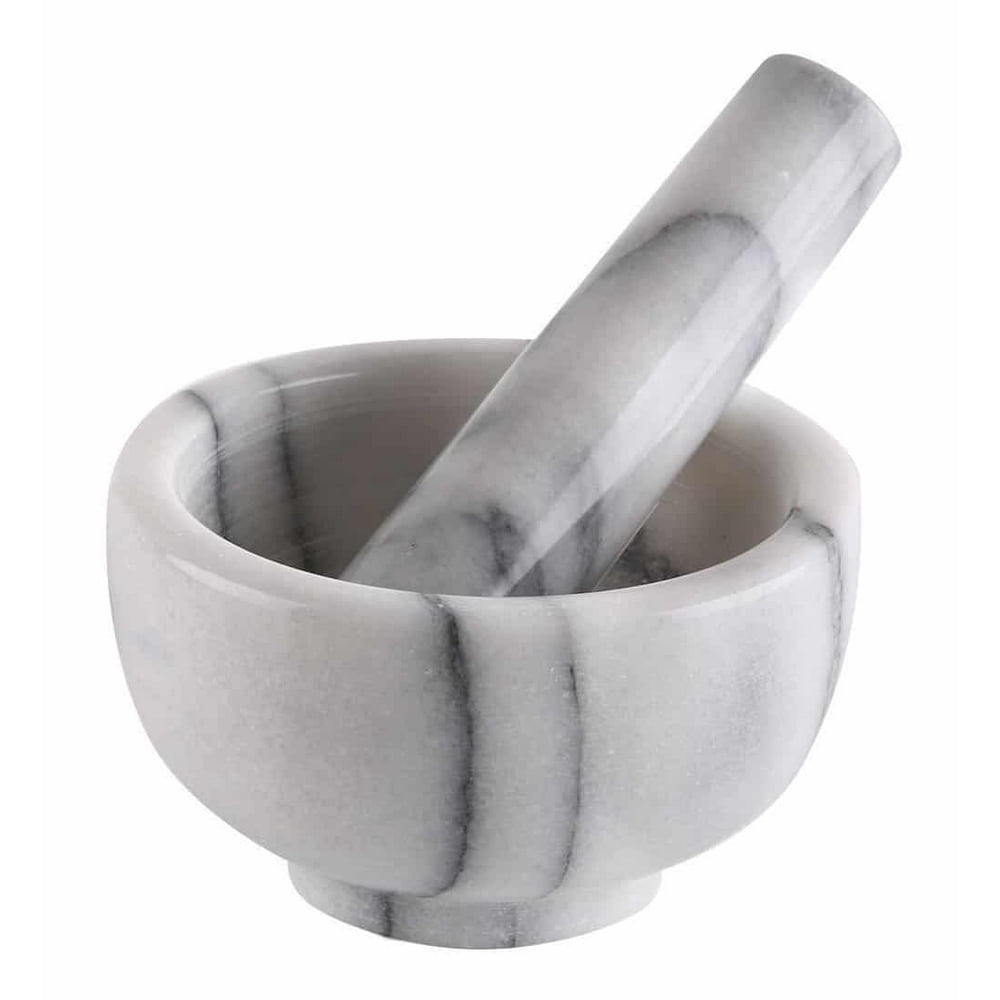 Marble Mortar And Pestle