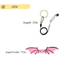 thumbnail image 3 of LAICAIW Lizards Leash Bearded Dragon Adjustable Small Reptile Animals Harness 3 Size Soft Leather Harness Lizards Leash with Wing for Small Medium and Large Reptile Animals (Pink), 3 of 7
