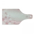 thumbnail image 1 of Nature Cutting Board, Cherry Blossoms Pattern in Shabby Form Style Flourish Themed Art Print, Decorative Tempered Glass Cutting and Serving Board, Wine Bottle Shape, Pink, by Ambesonne, 1 of 1