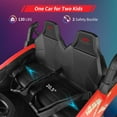 thumbnail image 4 of Shininglove 24V Electric Kids Ride on Car with Remote Control, 10Ah Battery Powered Wheel UTV with Spring Suspension for Boys, Red, 4 of 6