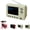 White, variant on Rechargeable Mini Retro TV Player, Cute Portable Vintage TV with USB Headphone for Desktop Decor and Collection-red