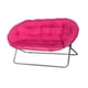 thumbnail image 1 of Silla de salón doble Moon Plegable Suave Perfecl Rosa, 1 of 8