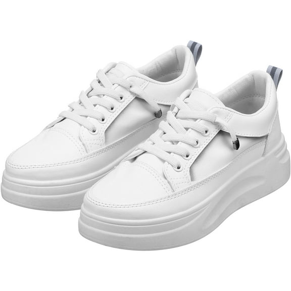 WHAMVOX 1 Pair Of Sneakers Women White Sneakers Flat Sneakers Casual Sneakers Fashion Sneakers Size 36
