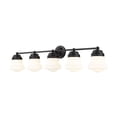 thumbnail image 2 of 735-5V-MB-Z-Lite-Vaughn - 5 Light Bath Vanity In Transitional Style-9.5 Inches Tall and 40.75 Inches Wide-Matte Black Finish, 2 of 2
