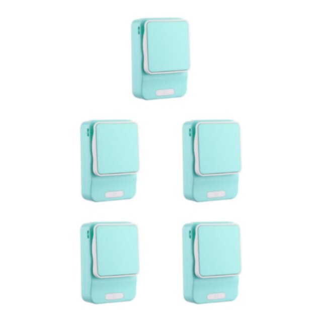 Transemion Léger Clip Ventilateur Portable USB avec 60 Vert Type 2 5Set