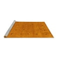 thumbnail image 2 of Ahgly Company Machine Washable Indoor Rectangle Abstract Yellow Contemporary Area Rugs, 2' x 5', 2 of 4