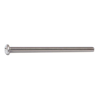 

#8-32 x 3 18-8 Stainless Steel Coarse Thread Phillips Pan Head Machine Screws MSPSS-161