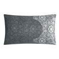 thumbnail image 2 of Lanco Sally Dasmask 7-Piece Comforter Set, Grey, King, Fill Polyester, Abstract, 2 of 5