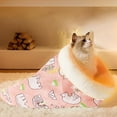thumbnail image 5 of PEONAVET Cats Cave,Cats Dog Sleeping Bag,Furry Warm Cats Sleeping Mat for Indoor Catss Washable Cozy Dog Cats Sleeping Bag for, 5 of 6