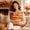 Orange OR, variant on AuroraX Fall Pumpkin Pillow Covers Thanksgiving Decorative Pillowcase Farmhouse Cute Maple Leaf Rustic Thanksgiving Decorations for Home Brown