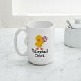 thumbnail image 5 of CafePress - Volleyball Chick Large Mug - 15 oz Ceramic Large White Novelty Mug, 5 of 6