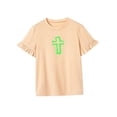 thumbnail image 4 of Camiseta de mujer clásica de verano con cuello redondo para deportes, viajes, compras SG, 4 of 7