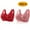 Watermelon RedXXL Everyday Bras, variant on Iuhan Prime Day Deals Women Bra, Tank Top Bra Solid Color Bustier Fashion No Wire Bra Outfit Everyday ​​Summer