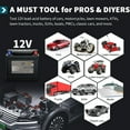 thumbnail image 4 of Romondes RD510 3in1 Car Battery Maintainer Tester &Charger &Repair 12V 4Ah-100Ah, 4 of 7