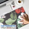 thumbnail image 4 of Long Mouse Pads for Desk,Pioneer Flower Floral Print Pattern Desk Mats on Top Of Desks, Desk Mouse Pad Extra Large with 3mm Non-Slip Base and Stitched Edge for Gaming,Office,Work,Home 31.5"x11.8", 4 of 6