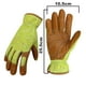 thumbnail image 2 of Guantes de jardinería para mujer, guantes largos de cuero para jardín, guantes protectores ligeros para mujer para jardín y trabajo al aire libre, 2 of 5