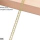 thumbnail image 1 of Cinta de encaje con bordado floral de 510 yardas, con adornos de encaje dorado y plateado, para prendas, accesorios de escenario, decoración para bodas y el hogar., 1 of 4