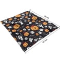 thumbnail image 4 of Classic Halloween Icons Pattern Blanket,Comfortable Soft Flannel Throw Blanket,All Season,Warm Lightweight Blankets for Sofa Bed Couch Living Room Chair,50"x60", 4 of 4