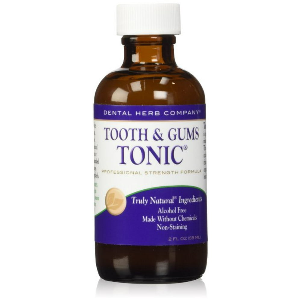 Tooth and Gums Tonic professional strength formula,(alcohol free) 2 oz