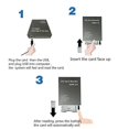 thumbnail image 1 of USB2.0 PCMCIA Card Reader ATA Card Reader PC Card Reader USB 2.0 to PC ATA PCMCIA Adapter Flash Disk Memory Card Reader, 1 of 5