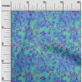 thumbnail image 1 of oneOone Cotton Cambric Dusty Teal Blue Fabric Batik Sewing Craft Projects Fabric Prints By Yard 56 Inch Wide, 1 of 4