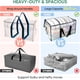 thumbnail image 4 of 6-Pack Oversized Moving Bags with Reinforced Handles, Heavy-Duty Storage Tote for Clothes, Moving Supplies (Clear, 6-Pack), 4 of 5