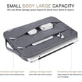 thumbnail image 2 of Funda para portátil Voova impermeable para MacBook de 14 a 15 pulgadas, color gris, 2 of 7
