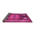 thumbnail image 2 of Ahgly Company Indoor Rectangle Abstract Pink Contemporary Area Rugs, 2' x 5', 2 of 4