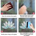 thumbnail image 3 of 2PCS Diamond Window Clings Alert Birds Glass Decals Stickers Anti Collision Rainbow Sun Catcher Film, 3 of 5