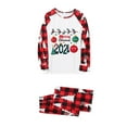 thumbnail image 2 of Red Checkered Shirt Matching Christmas Pajamas for Family, Colorful Family Matching Outfits Matching Pjs, Perfect for Christmas Morning & Family Photos, 2 of 4