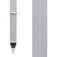 thumbnail image 2 of SuspenderStore Grosgrain Solid Color Suspenders - Drop Clip Attachment - 2 Sizes, Array Of Beautiful Colors, 2 of 4