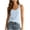 Light Blue, variant on Asxite Womens Pajamas Casual Loose Breathable Sleeveless Crew Neck Solid Sleep Shirt