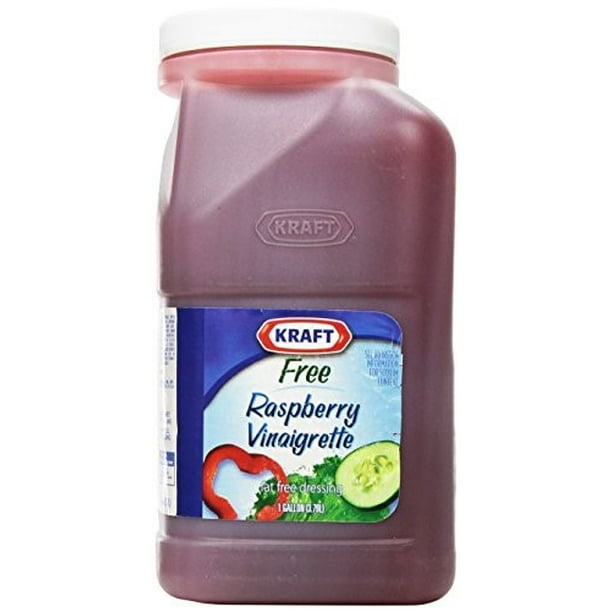 Kraft Brand Dressing FatFree Liquid, Raspberry Vinaigrette, 128 Ounce