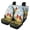 Cardinal Lily Sky, variant on Uourmeti Dolphins Car Seat Covers Full Sets Car Decor Accessories, Auto Decor Compatible with SUV Truck